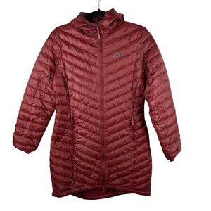 MOUNTAIN‎ HARDWEAR Glen Alpine Down Parka Long Winter Coat Lightweight Womens S